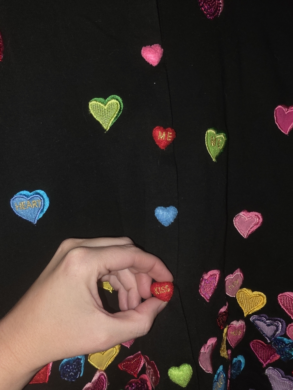 Jack B. Quick Valentines 3D Heart Cardigan - Picture 3 of 5